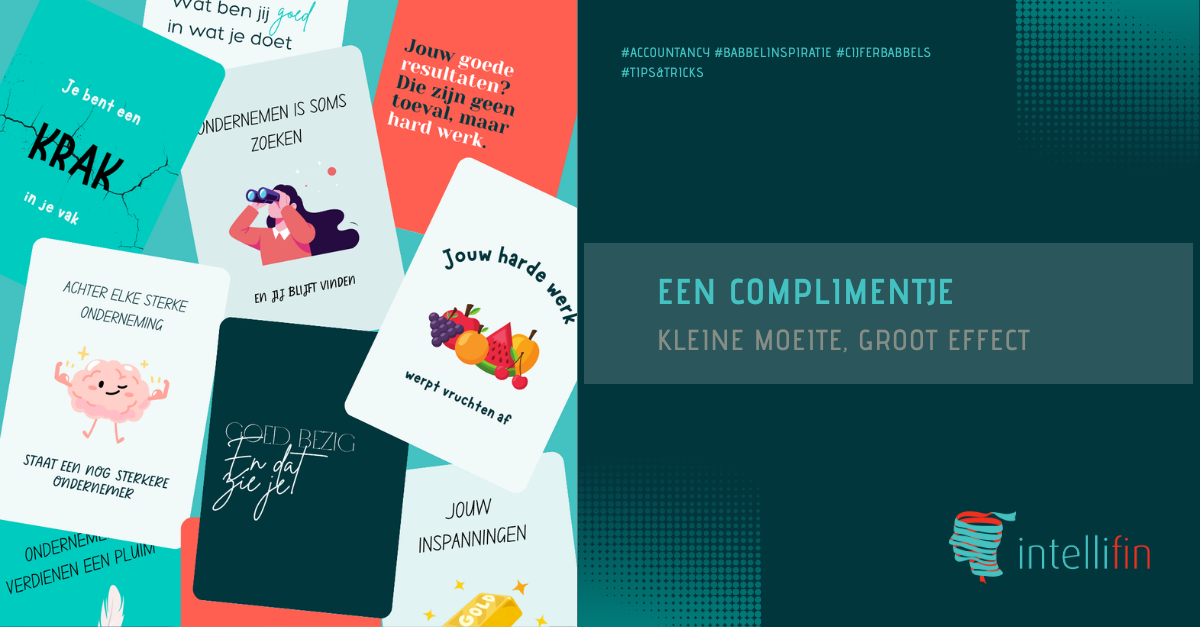 Een complimentje: kleine moeite, groot effect 